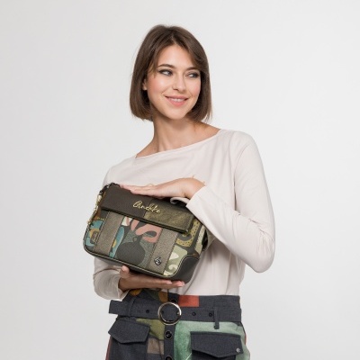 Mala a Tiracolo com Aba Anekke Muse Amphora