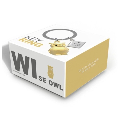 Porta chaves Metalmorphose - MTM279-01 - Coruja + Livro