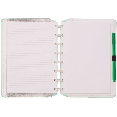 Caderno A5 Verde Pastel - Caderno Inteligente