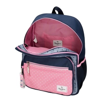 Mochila Pepe Jeans Noni Denim + Estojo de OFERTA