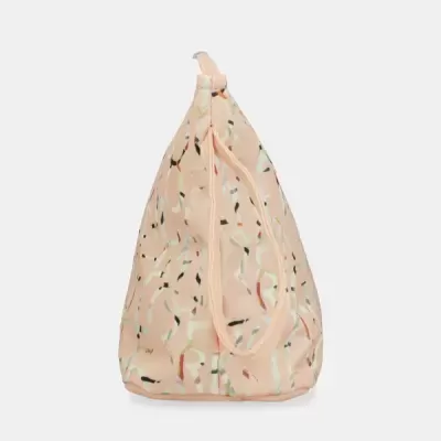 Saco de Praia Grande Estampada Rosa Anekke