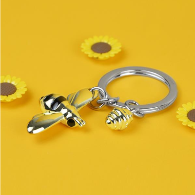 Porta chaves Metalmorphose - MTM276-01 - Abelha e Pote de Mel
