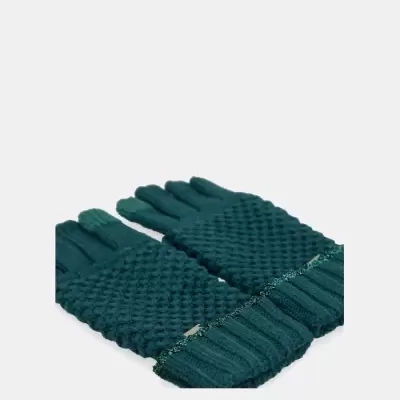 Luvas De Malha Verde Anekke