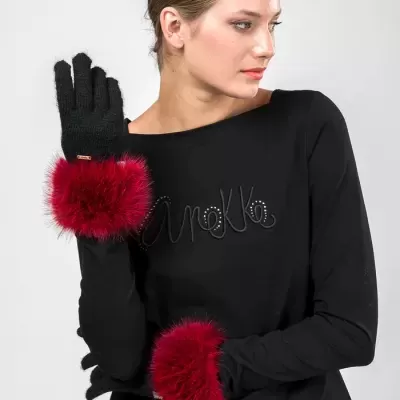 Luvas De Malha Anekke Mademoiselle