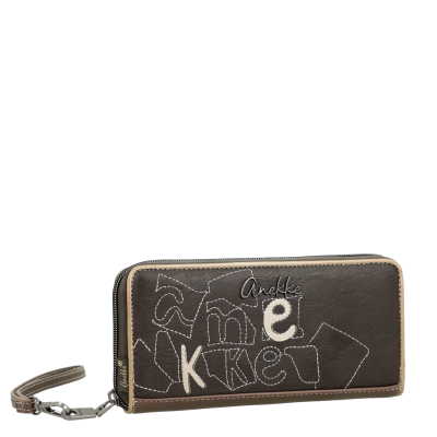 Carteira Grande com Fecho Anekke Muse Bloom
