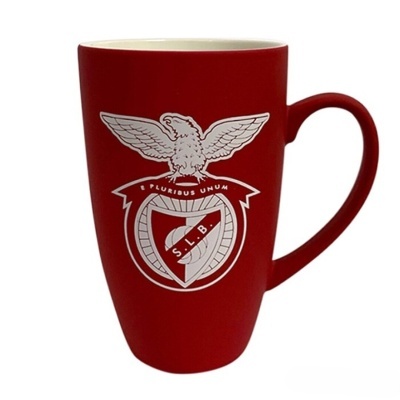 Caneca Alta Veludo Vermelha SLB