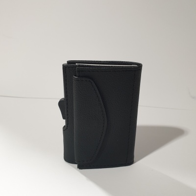Porta Cartões + Porta moedas C-Secure 1707 Preto