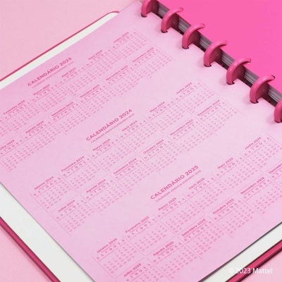 Caderno A5 Barbie Pink By Barbie - Caderno Inteligente