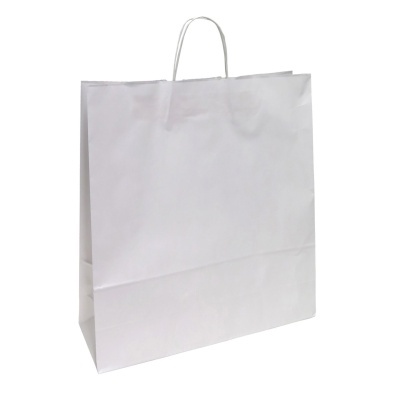 Saco de Papel Asa Torcida 35 - Branco