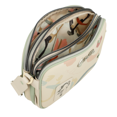 Mala a Tiracolo com 3 compartimentos Anekke Alma Original