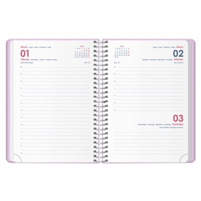 Agenda Dohe Diária - Gloss – 12,5 x 18 cm – Roxo