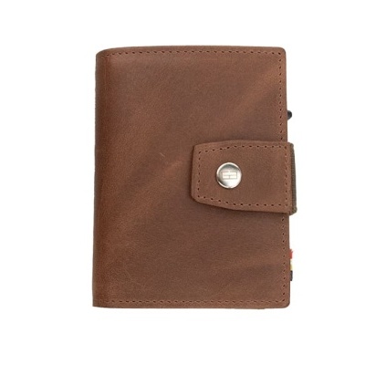 Porta Cartões Garzini Brushed Brown