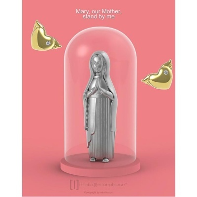 Porta chaves Metalmorphose - MTM212-02 - Nossa Senhora