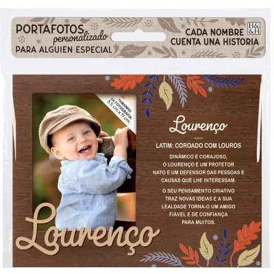 Moldura Personalizada "Lourenço"