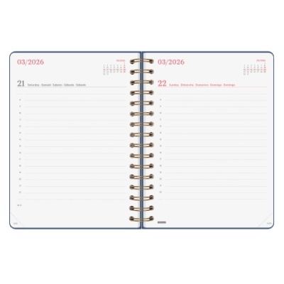 Agenda Finocam 2026 Diária Alma Blue