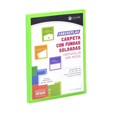 Portfolio com 30 Micas e Capa Personalizável Carchivo