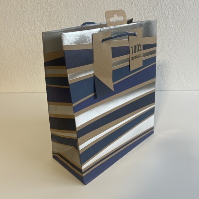 Saco Male Stripe Kraft