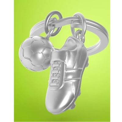 Porta chaves Metalmorphose - MTM909 - Sapatos de futebol + Chaveiro Bolas