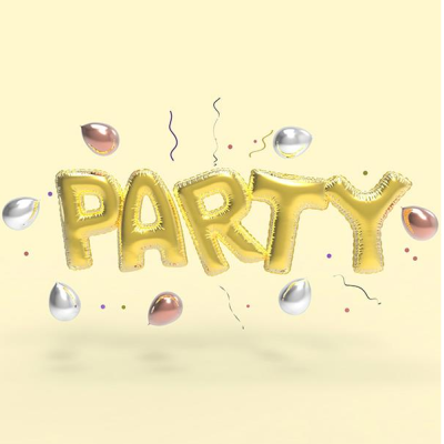 Porta chaves Metalmorphose - MTM10 - PARTY ALPHABET