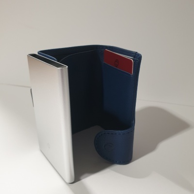 Porta Cartões C-Secure 1706A Azul Navy