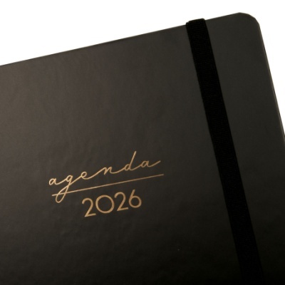 Agenda Finocam 2026 Semanal Alma Black