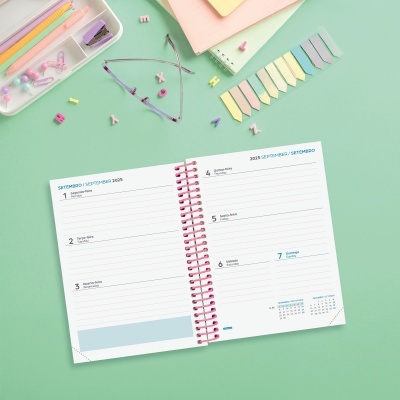 Agenda Escolar Semanal Diva 2025/2026 - Spring Agenda Escolar Semanal Diva 2025/2026 - Spring