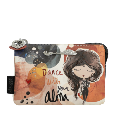 Porta-moedas com 3 compartimentos Anekke Alma