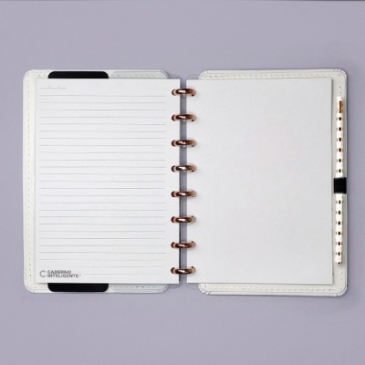 Caderno A5 All White - Caderno Inteligente