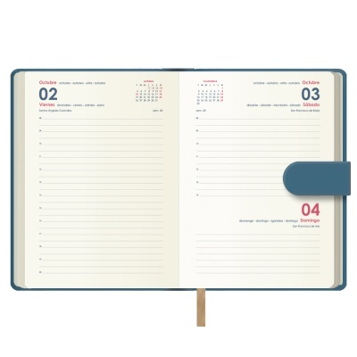 Agenda Dohe Diária - Pretty – 12,5 x 18 cm. – Azul