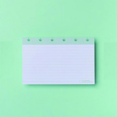 Folhas Pautadas - Caderno Inteligente