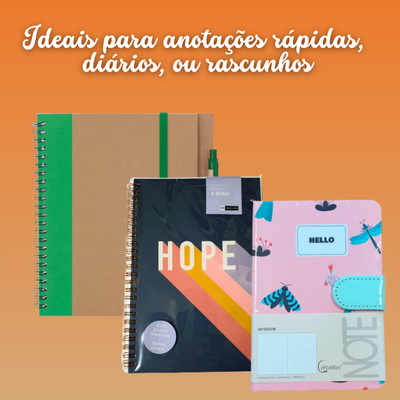Notebooks e Blocos