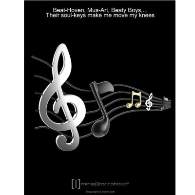 Porta chaves Metalmorphose - MTM992-01 - Clave de Sol