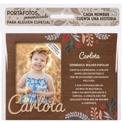 Moldura Personalizada "Carlota"