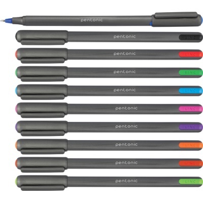 Conjunto De 10 Esferográficas Pentonic Ball Pen - Sortidas