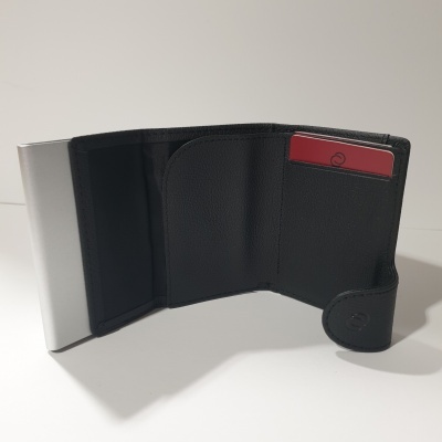 Porta Cartões C-Secure 1707 Preto