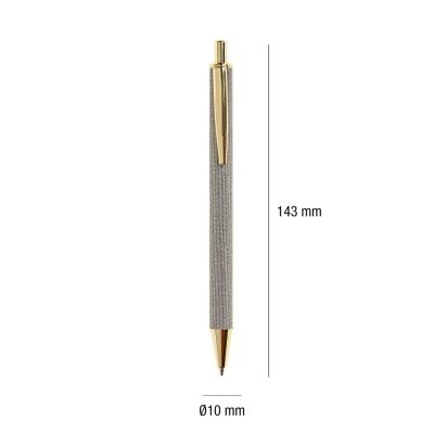 Esferográfica Miquelrius Highland Days Metal Raffia MR12028