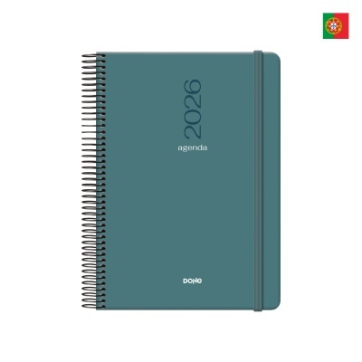 Agenda Dohe Diária - Évora – 14 x 20 cm. – Verde