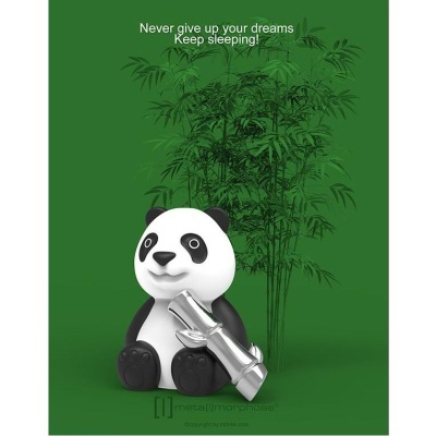 Porta chaves Metalmorphose - MTM293-01 - Panda
