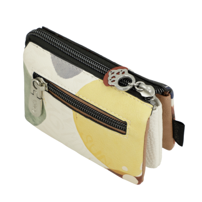 Porta-moedas com 3 compartimentos Anekke Alma