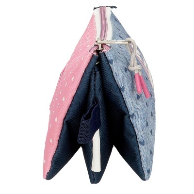 Mochila Pepe Jeans Noni Denim + Estojo de OFERTA