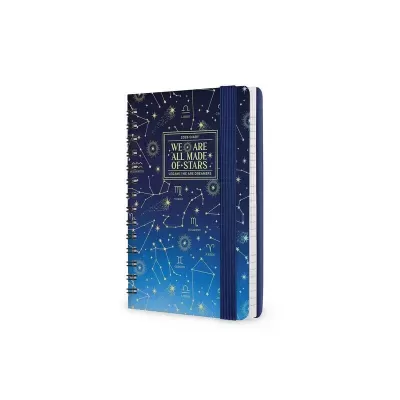 Agenda Legami Small Espiral 12 Meses Diários -Stars