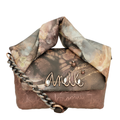Mala Mão/TiracoloCrossbody com Fecho de Aba Anekke Dreamverse Land
