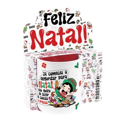 Caneca Lovely Story - "Já comecei a engordar para o Natal, não gosto de fazer as coisas à pressa!"