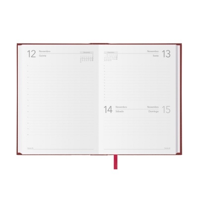 Agenda Dohe Diária - Sintra – 14 x 20 cm. – Bordeaux