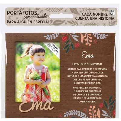 Moldura Personalizada "Ema"