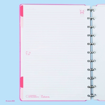 Caderno Grande Glow By Luluca - Caderno Inteligente Caderno Grande Glow By Luluca - Caderno Inteligente