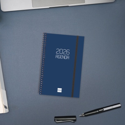 Agenda Finocam 2026 Semanal Beta Azul