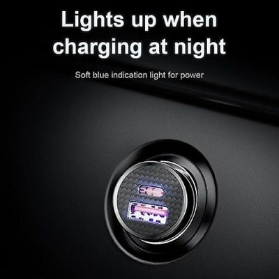 Carregador Rápido de Isqueiro PPS - 30W