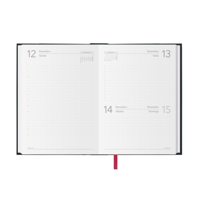 Agenda Dohe Diária - Sintra – 14 x 20 cm. – Preto