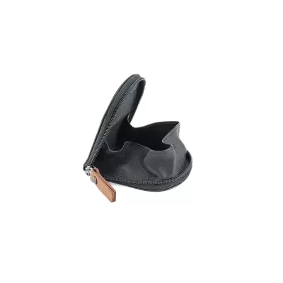 Porta-moedas em Pele Preto